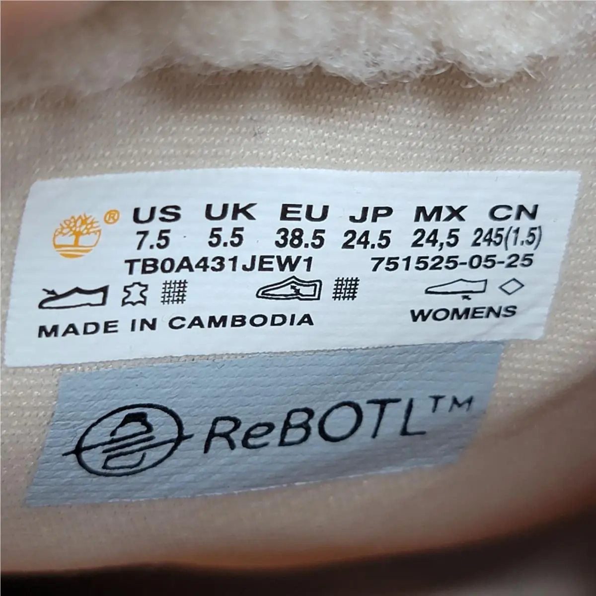 Timberland shoes - TB 0A431JE - TB 0A432J EW1 - Beige 2