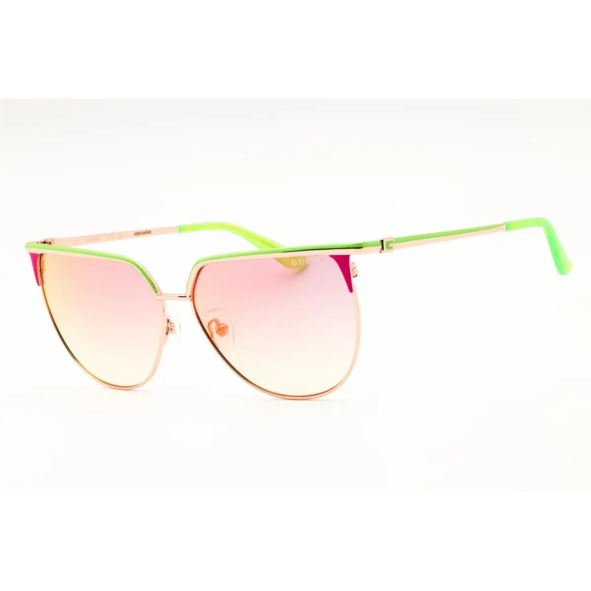 Guess GU00132 95U Light Green/bordeaux Mirror 58-13-140 Sunglasses