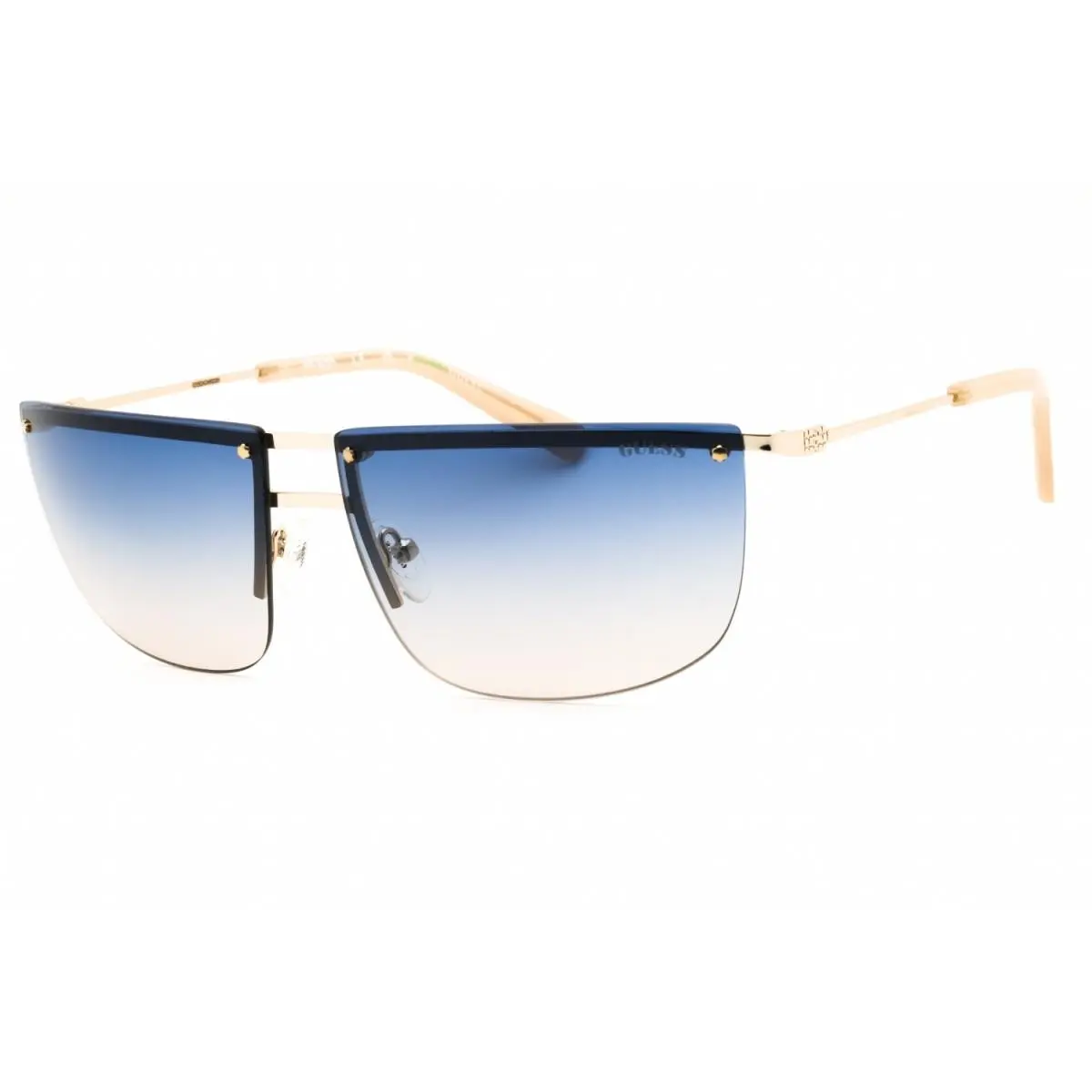 GU8256 33W Gold/blue Gradient 66-14-140 Sunglasses by Guess