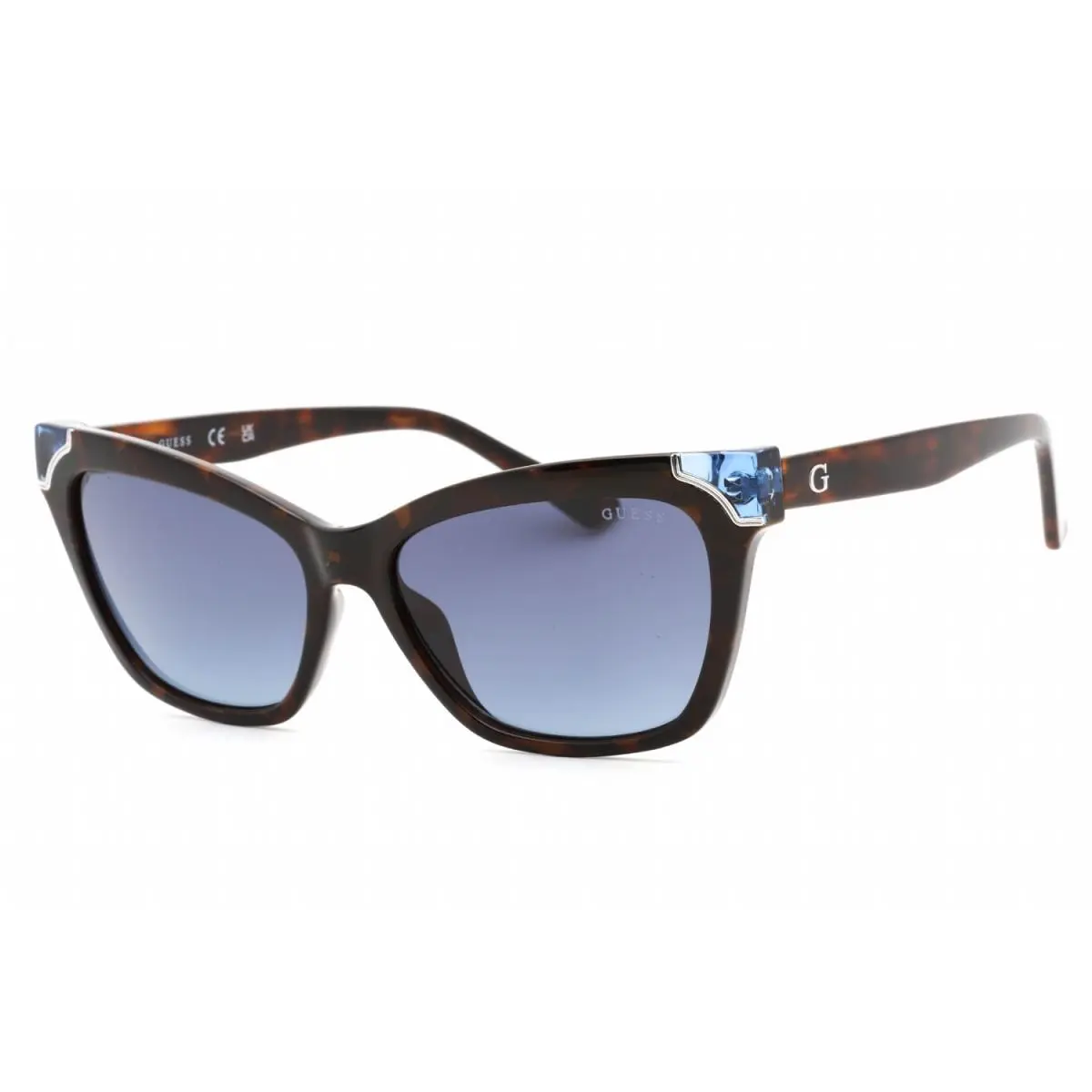 Guess GU7840 53W Blonde Havana/blue Gradient 57-16-140 Sunglasses