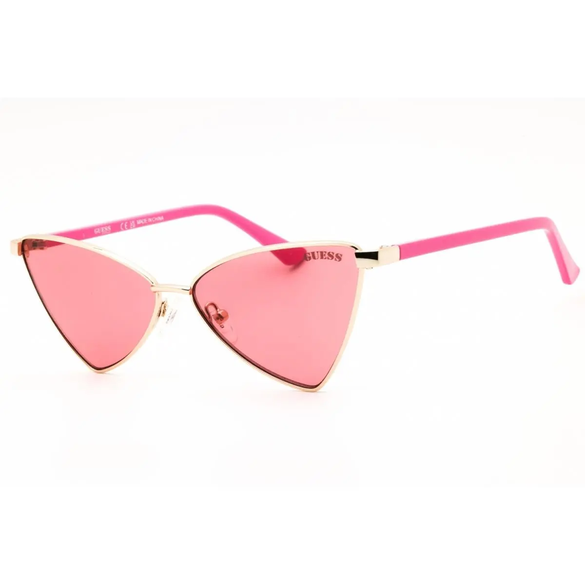 GU8286 32S Gold/bordeaux 55-13-135 Sunglasses by Guess