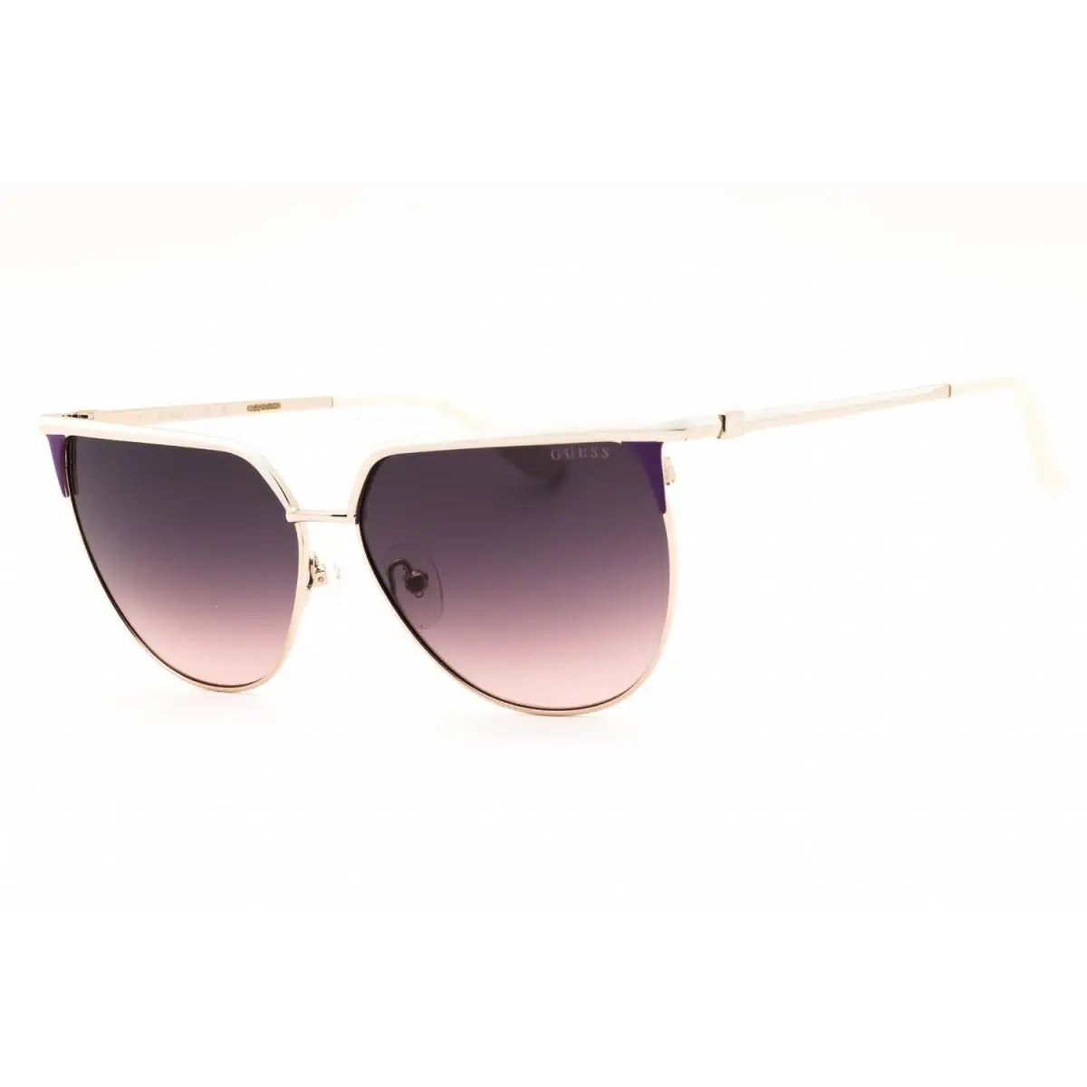 GU00132 21B White/smoke Gradient 58-13-140 Sunglasses by Guess