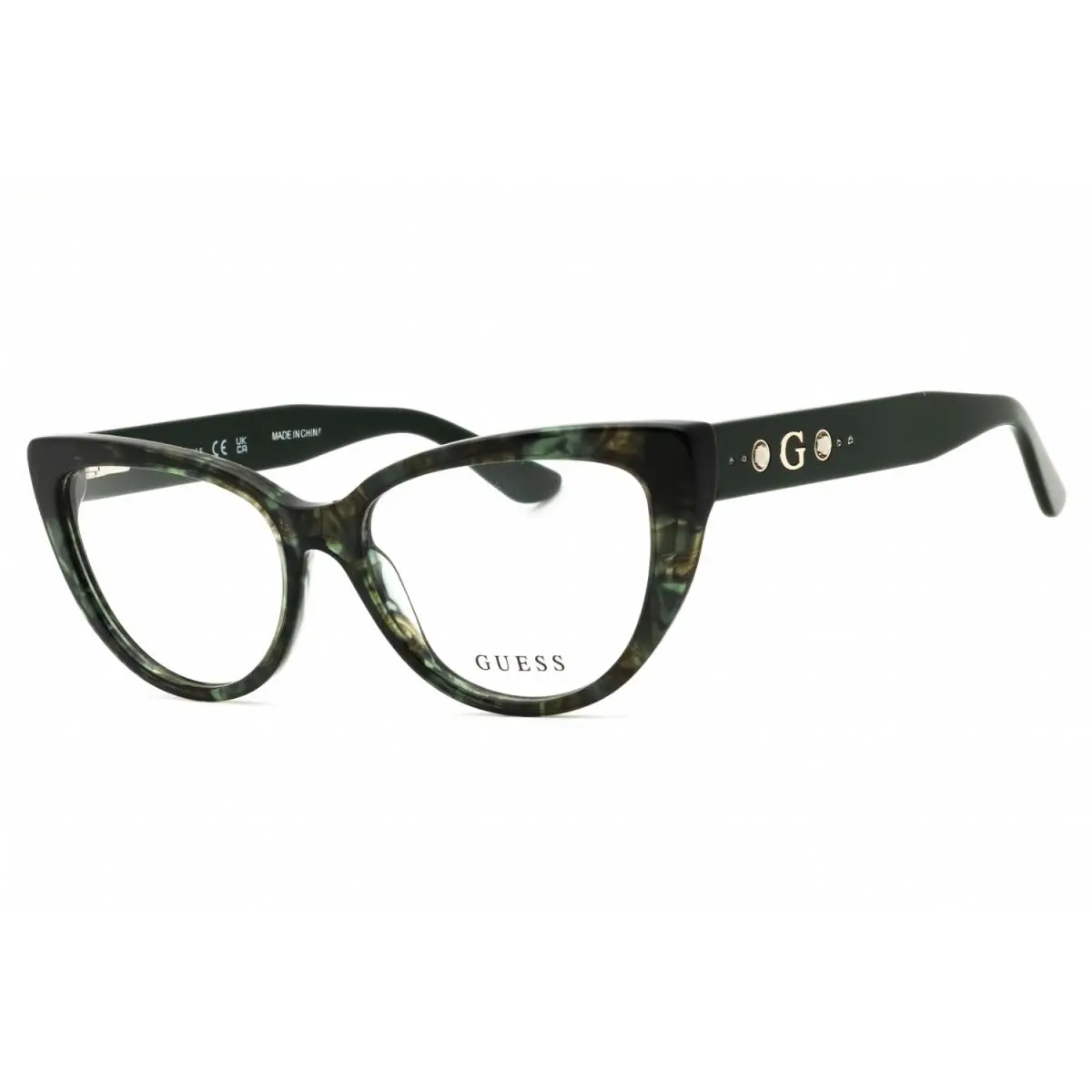 Guess GU50175 098 Dark Green 54mm Eyeglasses