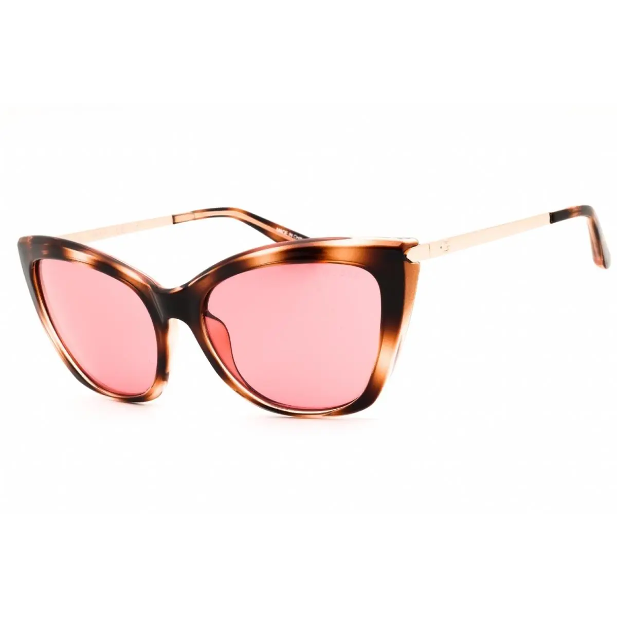 GU7781 56S Havana/bordeaux 59-18-135 Sunglasses by Guess