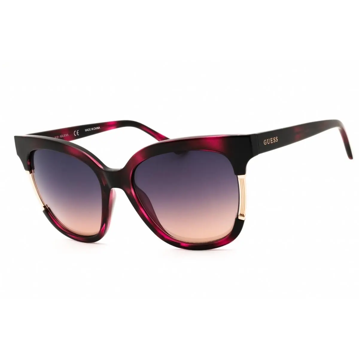 Guess GU7726 83Z Violet/violet Gradient Mirror 55-18-135 Sunglasses