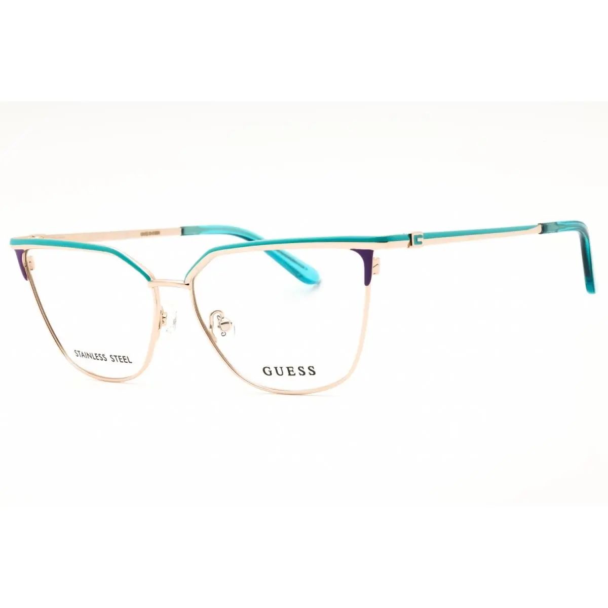 Guess GU50148 033 Pink Gold 55mm Eyeglasses