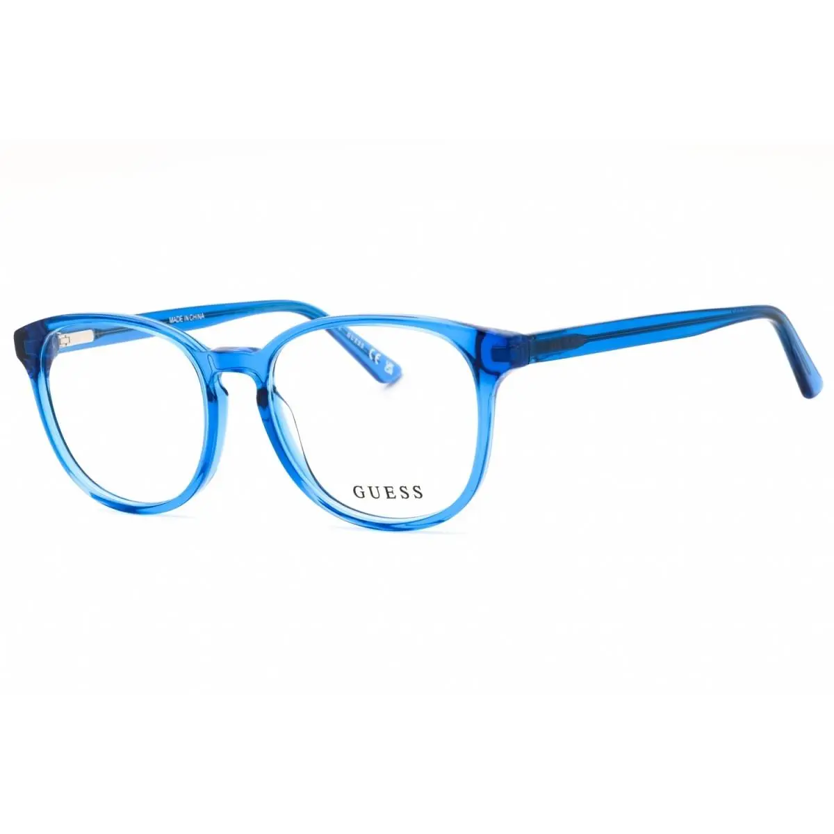 Guess GU8289 090 Shiny Blue 49mm Eyeglasses