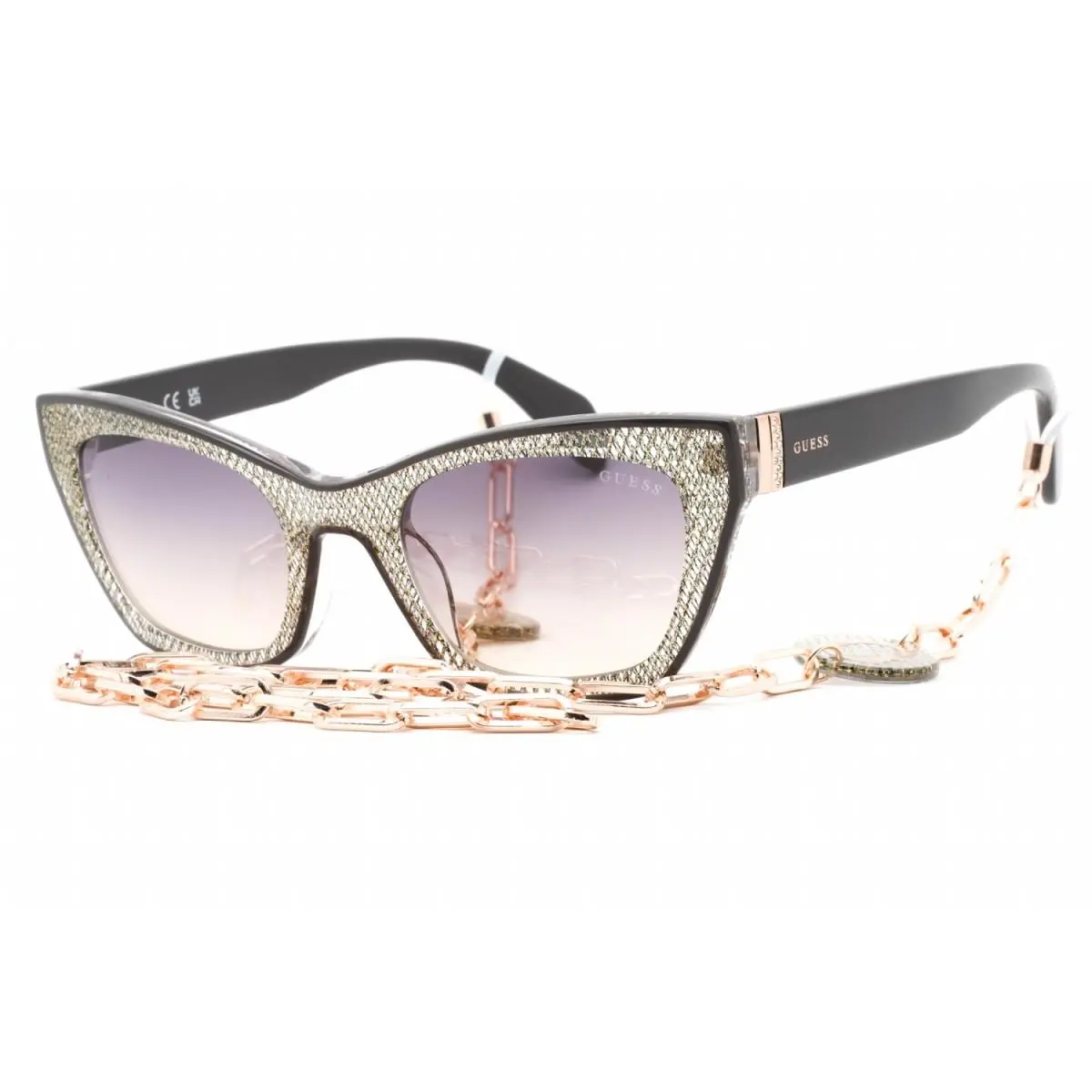 Guess GU7873 25B Pattern Ivory/smoke Gradient 53-23-145 Sunglasses