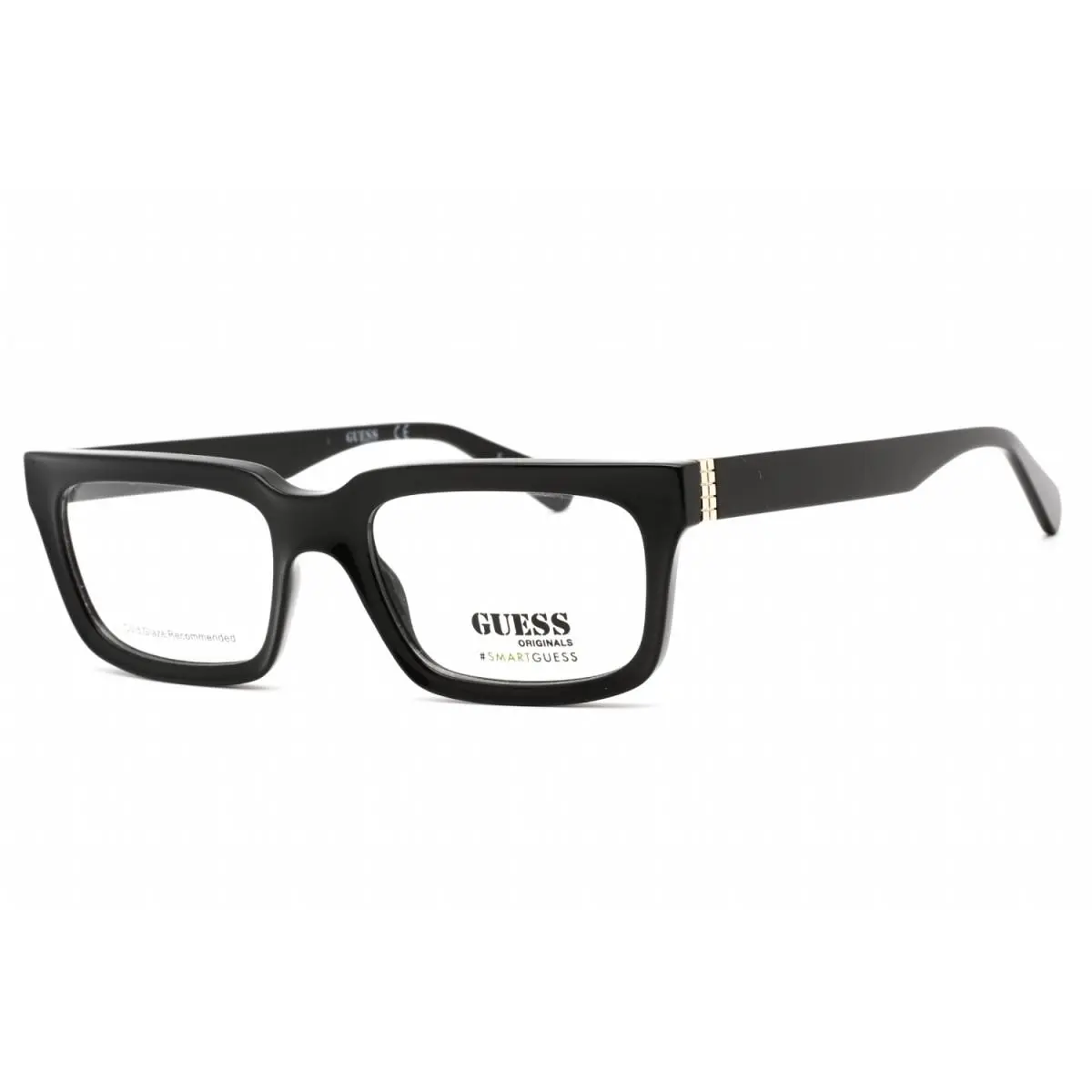 Guess GU8253 001 Shiny Black 53mm Eyeglasses