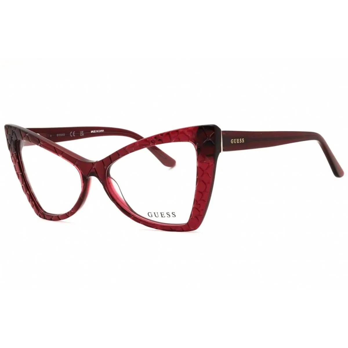 Guess GU50178 071 Bordeaux 56mm Eyeglasses