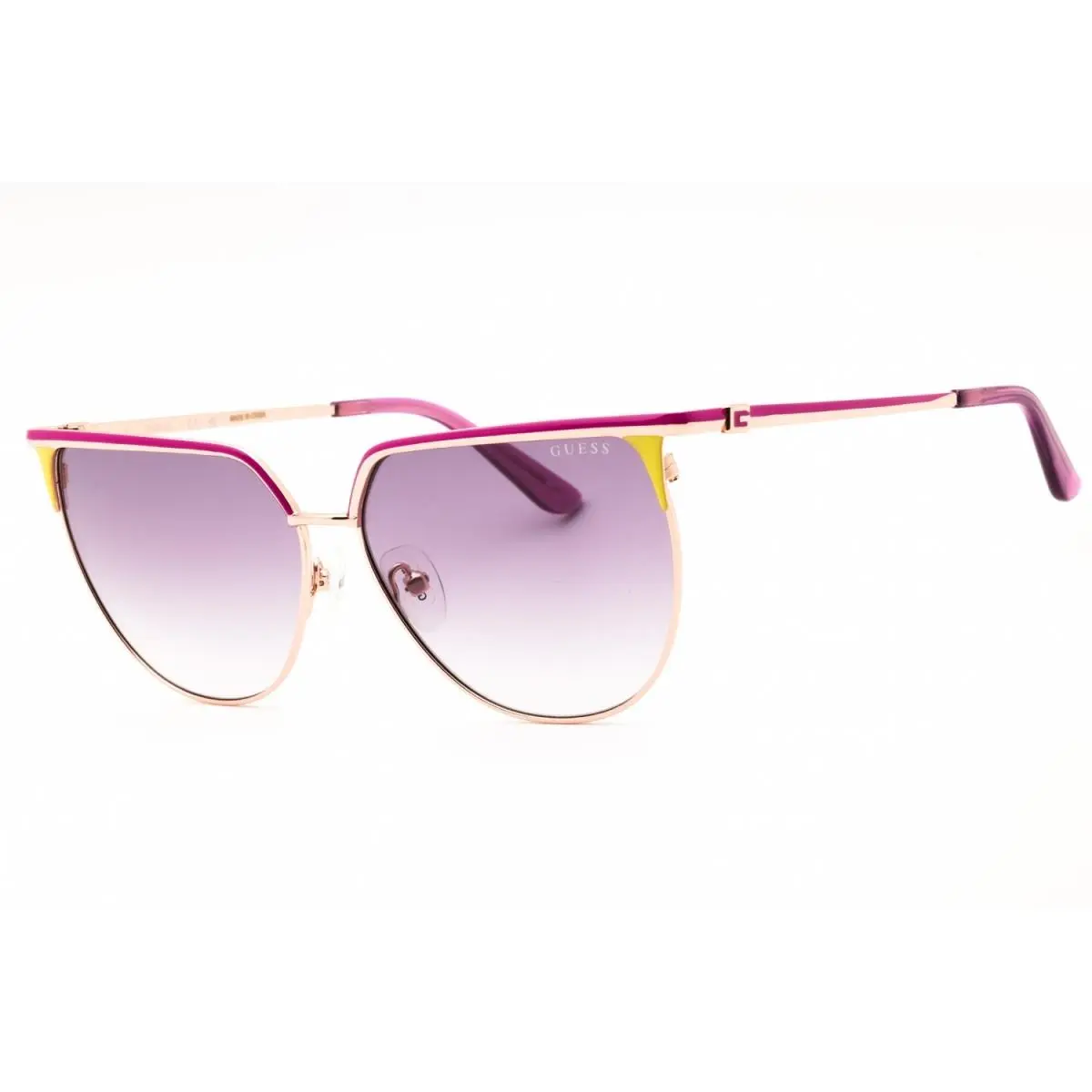 GU00132 83Z Violet/violet Gradient Mirror 58-13-140 Sunglasses by Guess