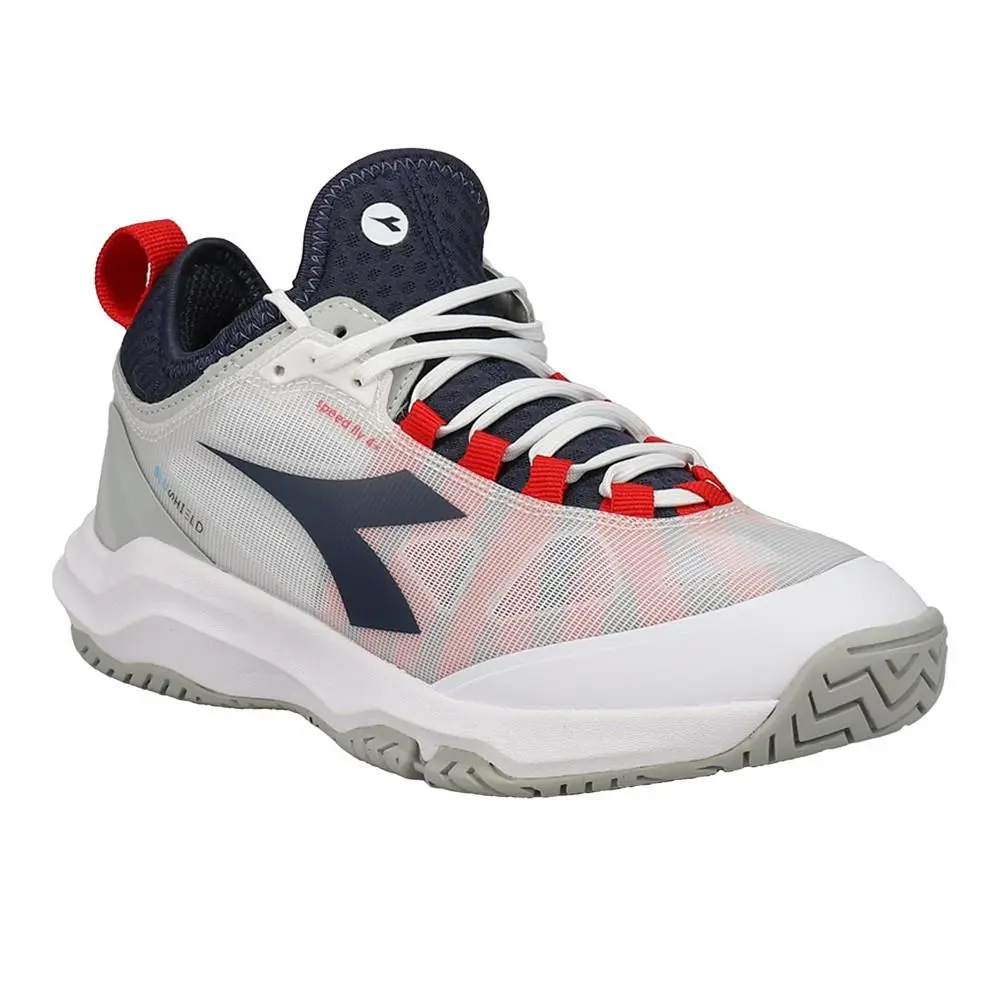 Diadora shoes - diadora Speed Blushield Fly 4 Plus All Ground Tennis - 179507-D0274 - Grey 5