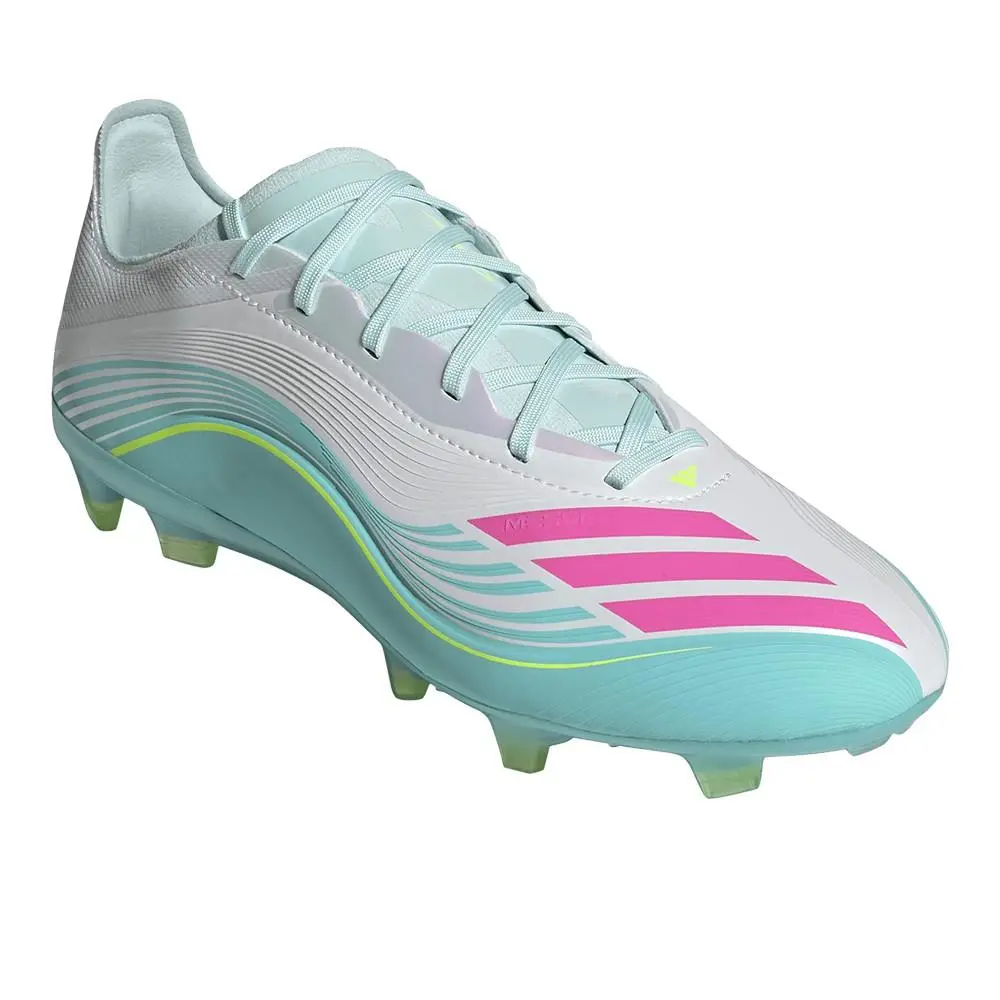 Adidas shoes - adidas F50 Messi Pro Firm Ground Soccer Cleats - JQ0932 - White 8