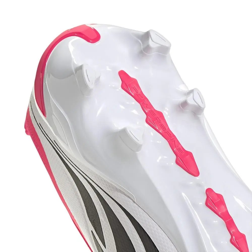 Adidas shoes - adidas Predator League Firm Ground Soccer Cleats - JR7880 - Pink, White 5