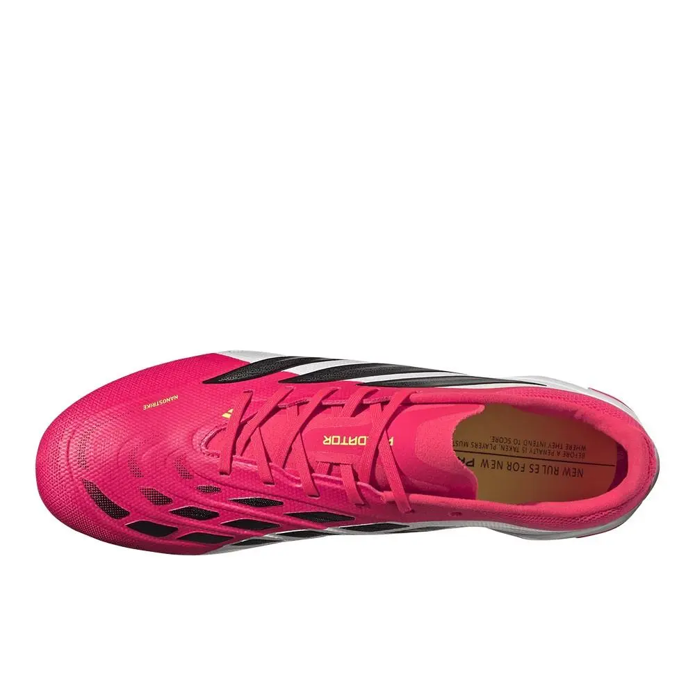 Adidas shoes - adidas Predator League Firm Ground Soccer Cleats - JR7880 - Pink, White 10