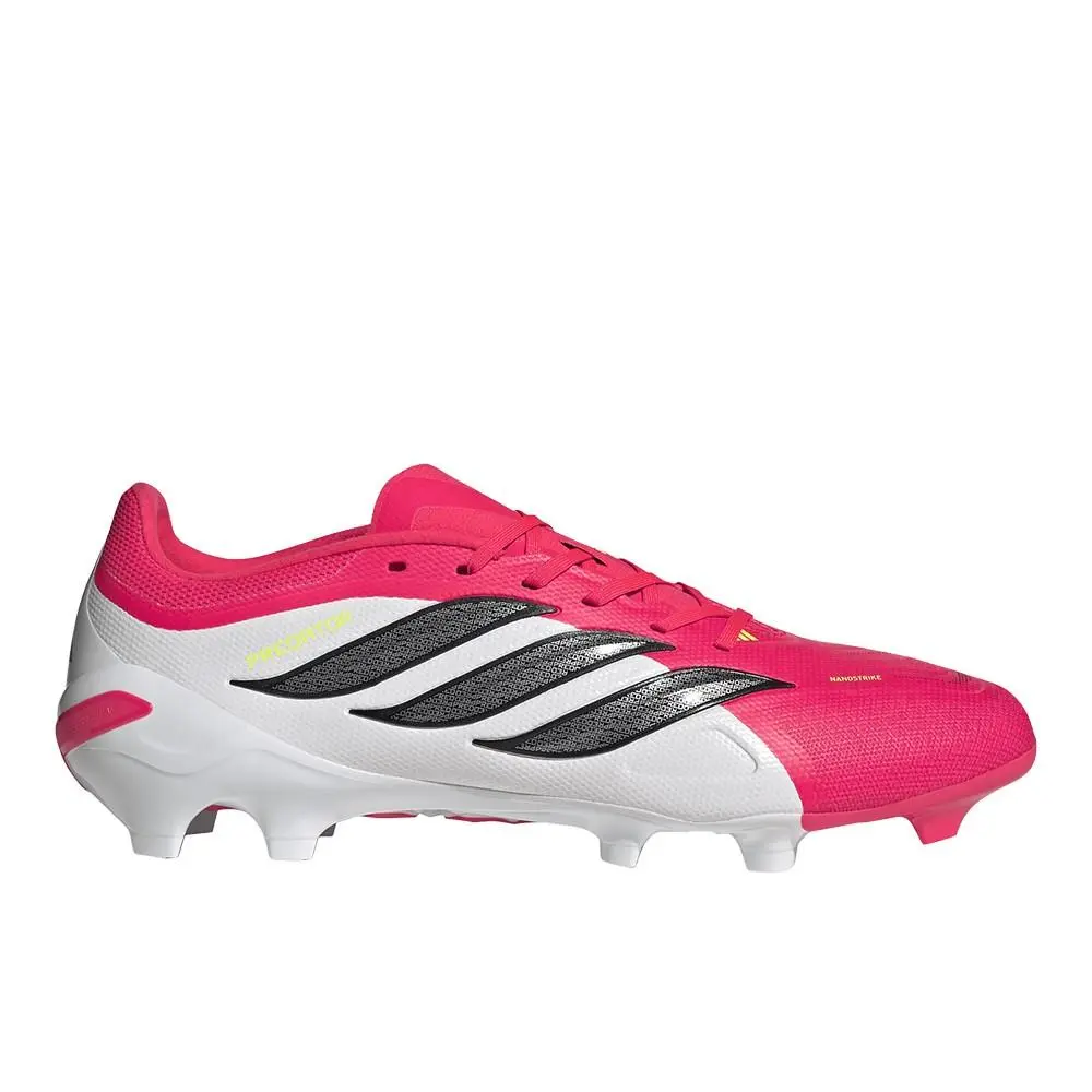 Adidas shoes - adidas Predator League Firm Ground Soccer Cleats - JR7880 - Pink, White 7