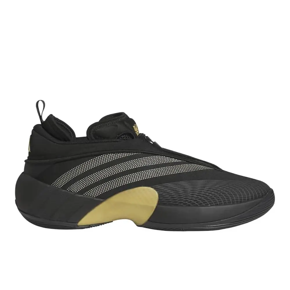 Adidas D.o.n. Issue 7 Basketball Mens Black Gold Sneakers Athletic Shoes JQ943