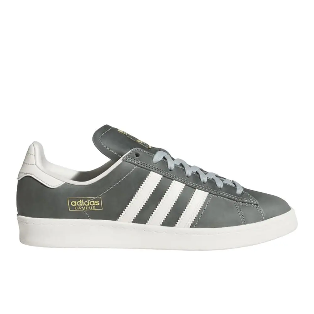 Adidas Campus Adv Skate Mens Grey Sneakers Athletic Shoes HQ9416