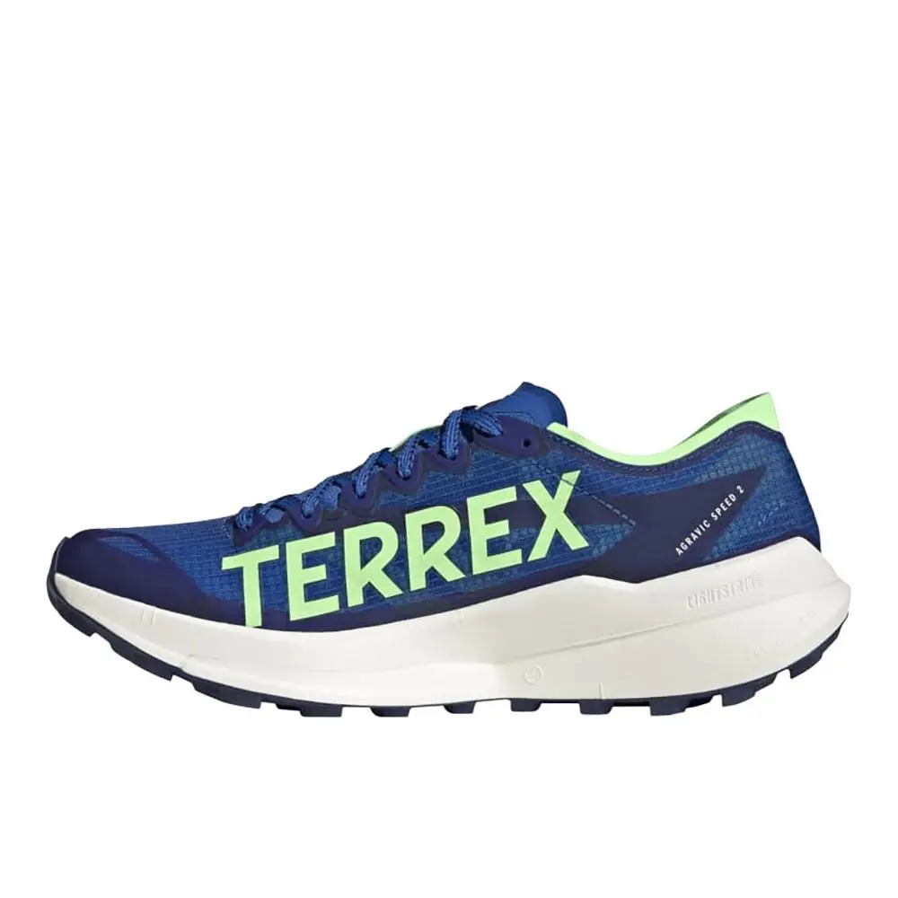 Adidas shoes - adidas Terrex Agravic Speed 2 Trail Running - JR9101 - Blue, White 1