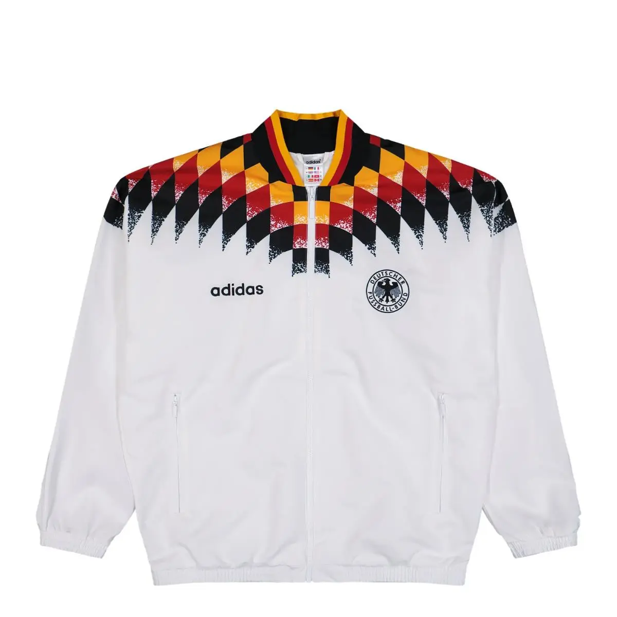 Adidas clothing - adidas Germany Track Top 1994 - JW8809 - White 0