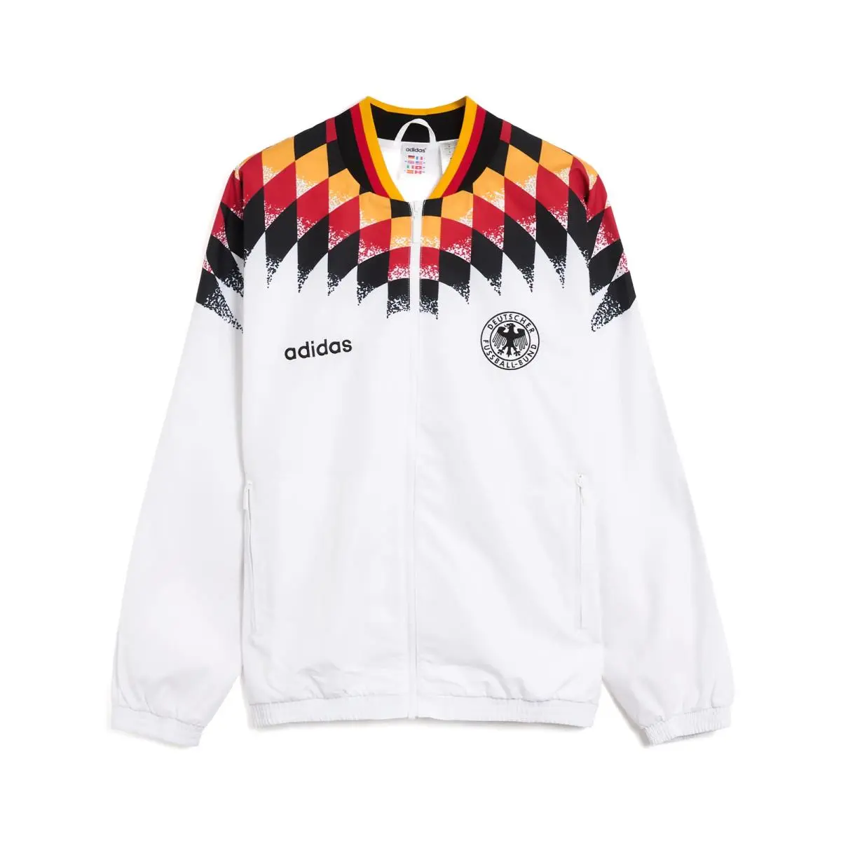 Adidas clothing - adidas Germany Track Top 1994 - JW8809 - White 5