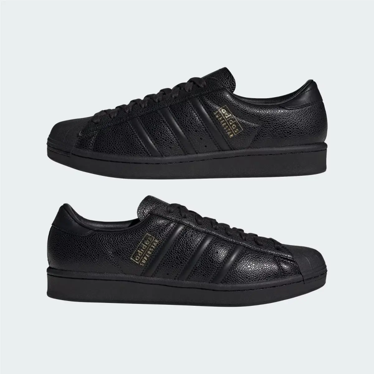 Adidas Originals Superstar Vintage Core Black / Gold Metallic Men`s Shoes IH1675