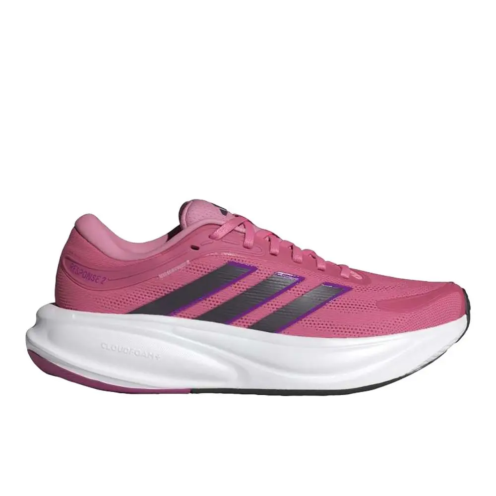 Adidas Response 2 Running Womens Pink Sneakers Athletic Shoes KJ1764