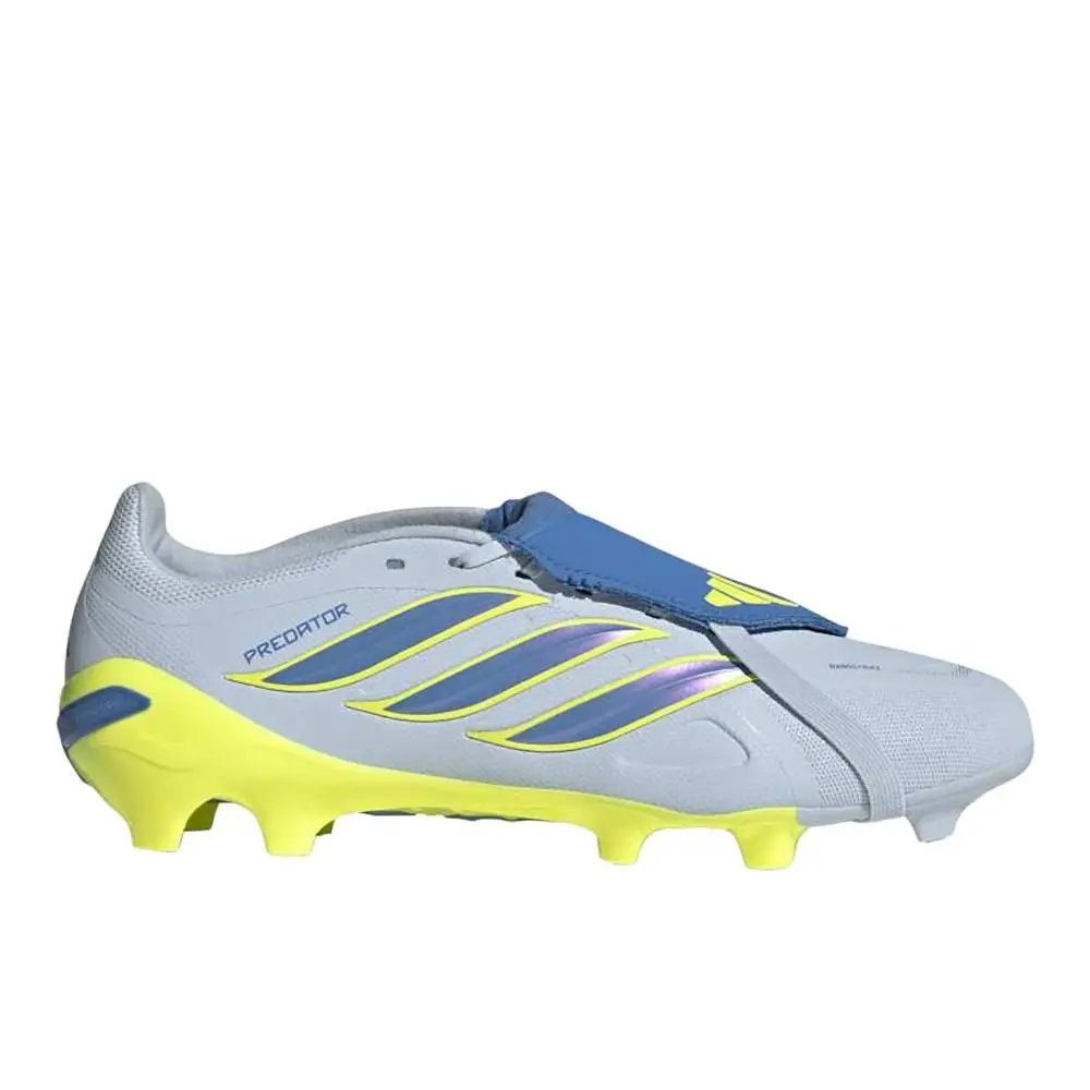 Adidas Predator League Foldover Tongue Firm Ground Soccer Cleats Mens Blue Yell