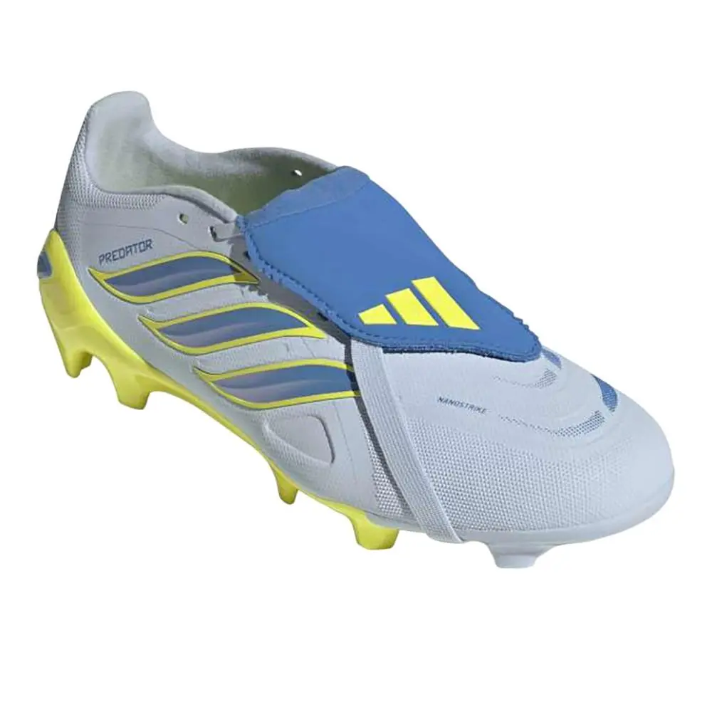 Adidas shoes - adidas Predator League FoldOver Tongue Firm Ground Soccer Cleats - JS0423 - Blue, Yellow 0