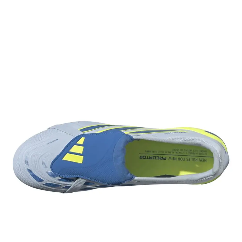 Adidas shoes - adidas Predator League FoldOver Tongue Firm Ground Soccer Cleats - JS0423 - Blue, Yellow 2