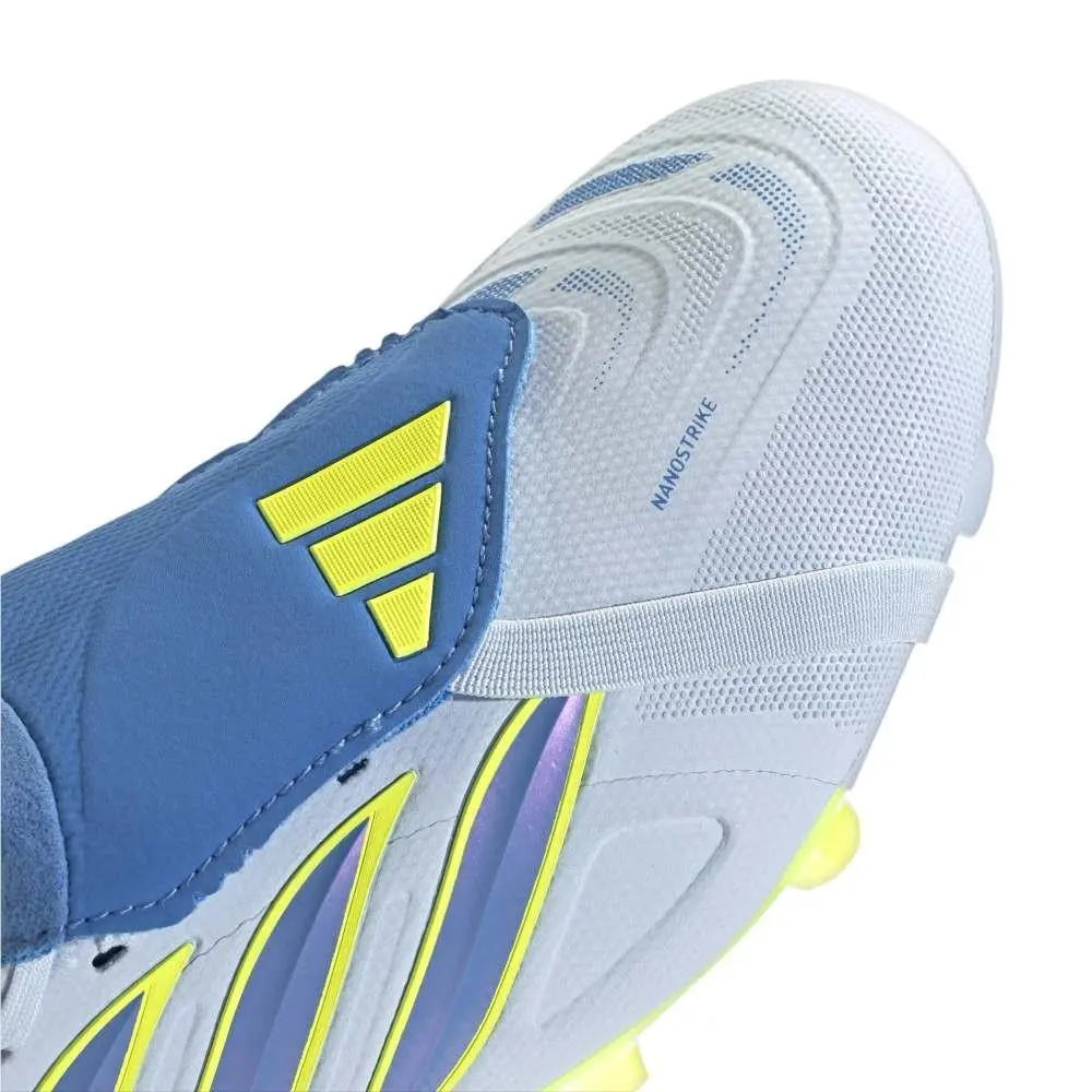 Adidas shoes - adidas Predator League FoldOver Tongue Firm Ground Soccer Cleats - JS0423 - Blue, Yellow 5