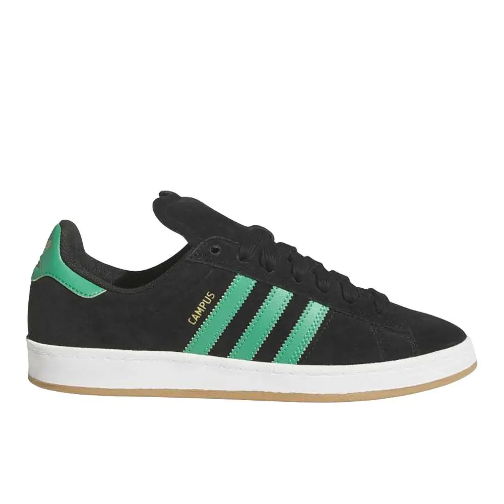 Adidas Campus 90S Adv Skate Mens Black Green Sneakers Athletic Shoes KI5725
