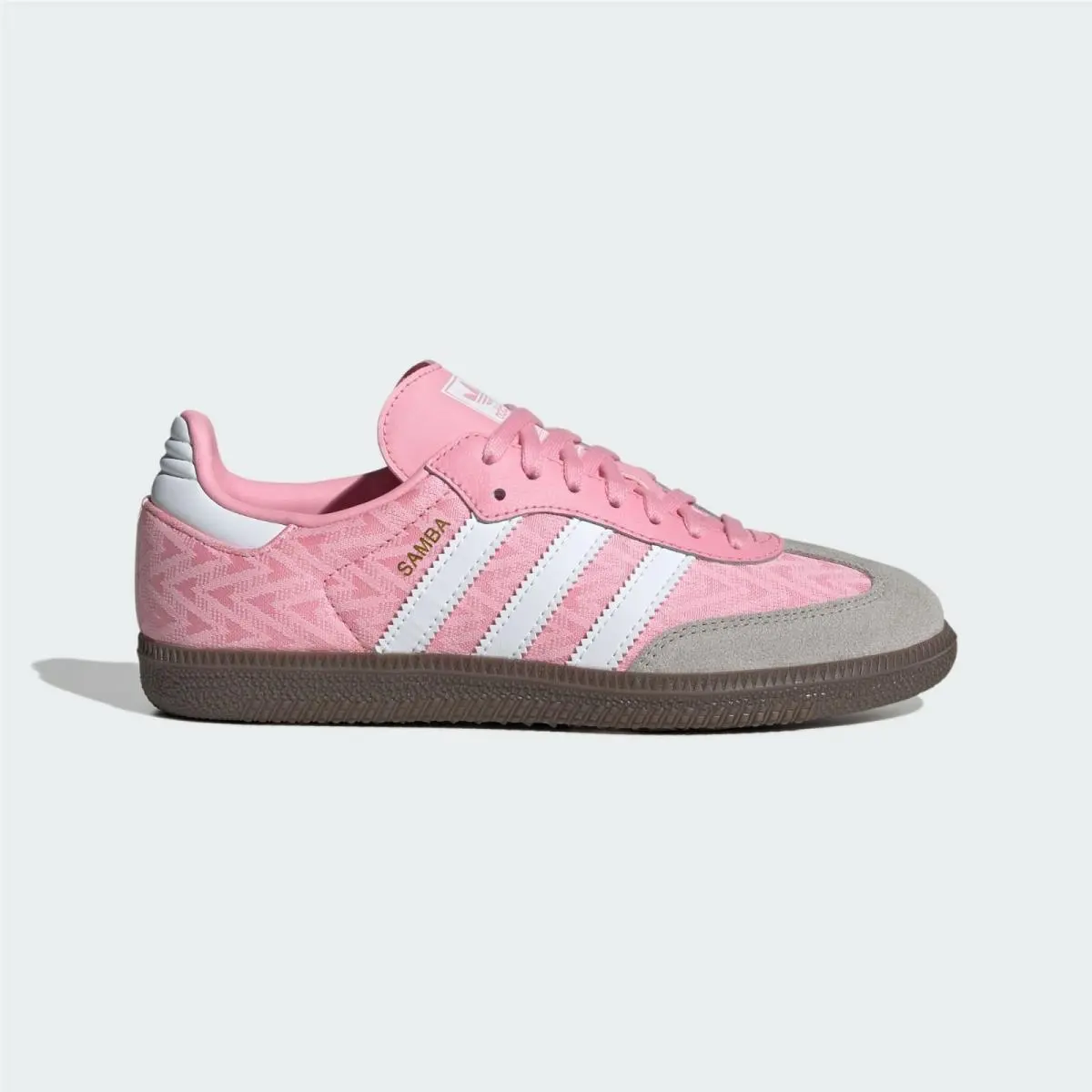 Adidas Samba OG Light Pink White Gum GS Women`s Sports Sneaker JP9502