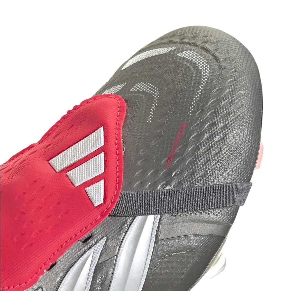 Adidas shoes - adidas Predator Pro FoldOver Tongue Firm Ground Soccer Cleats - JR3324 - Grey 5