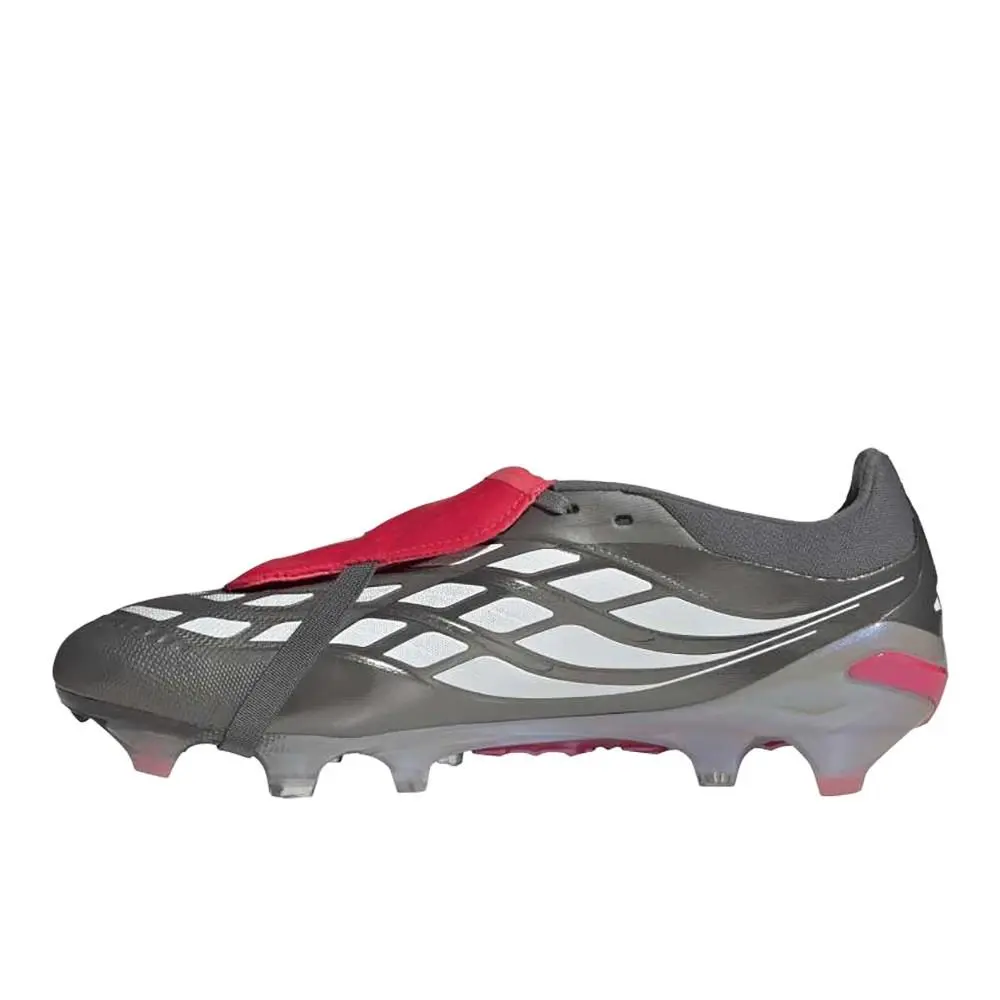Adidas shoes - adidas Predator Pro FoldOver Tongue Firm Ground Soccer Cleats - JR3324 - Grey 9