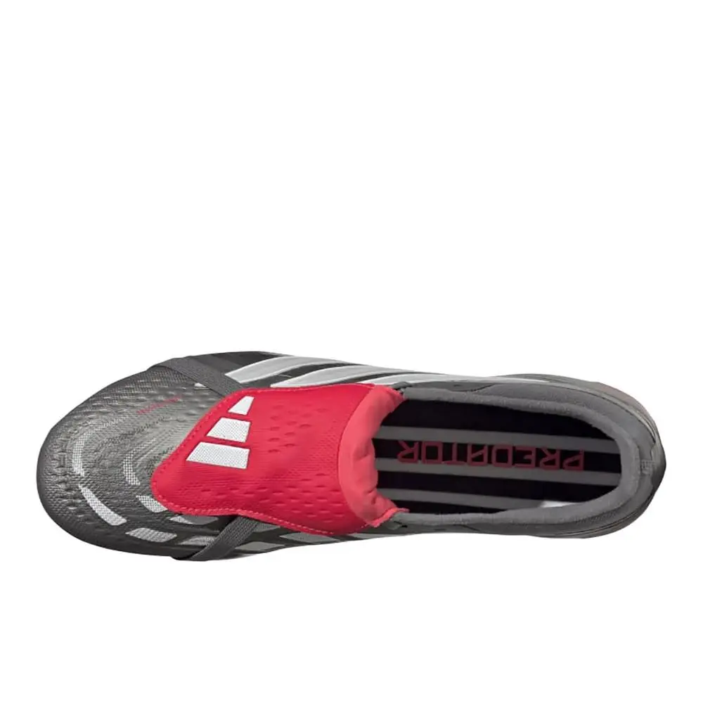 Adidas shoes - adidas Predator Pro FoldOver Tongue Firm Ground Soccer Cleats - JR3324 - Grey 10