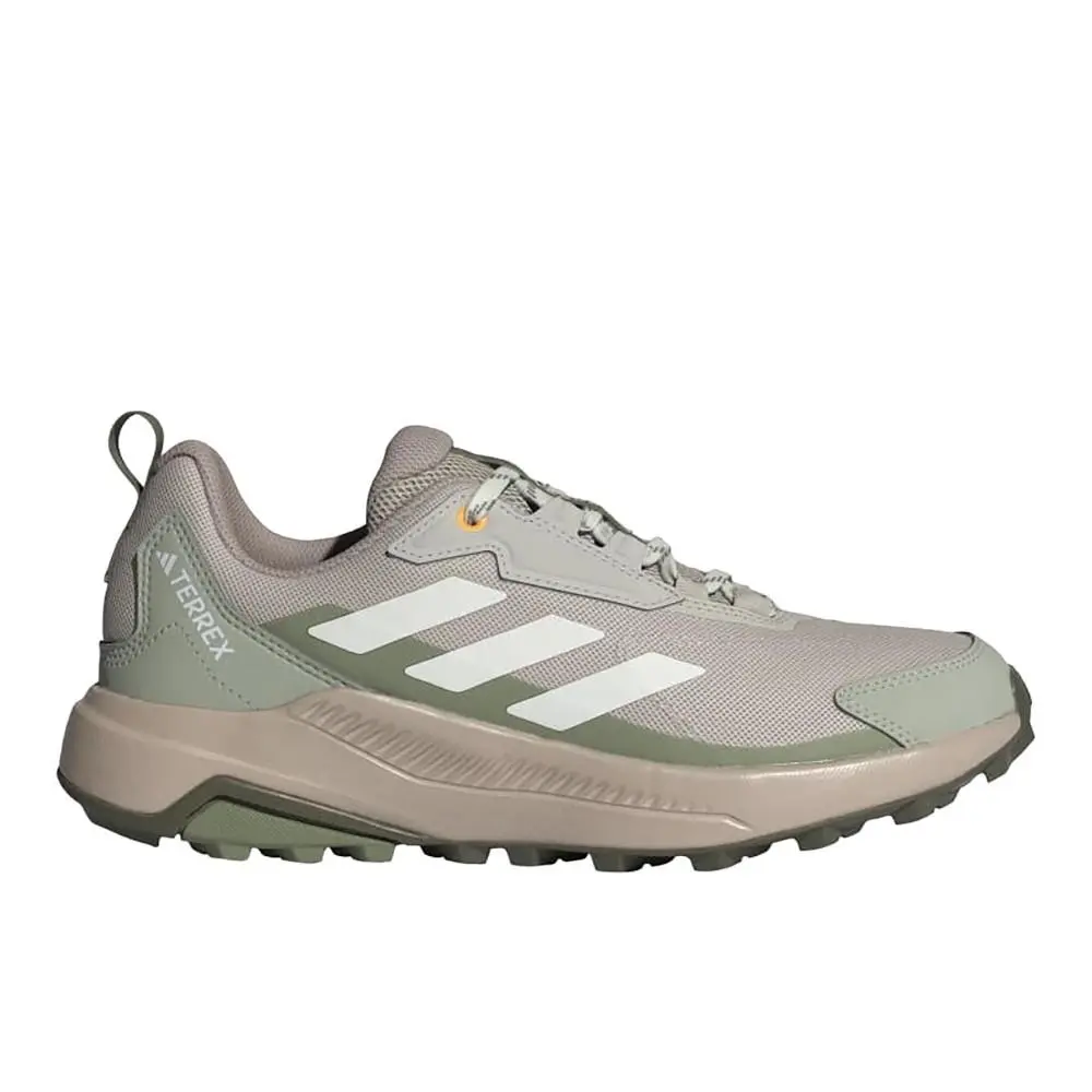 Adidas Terrex Anylander Hiking Womens Beige Green Sneakers Athletic Shoes JR66