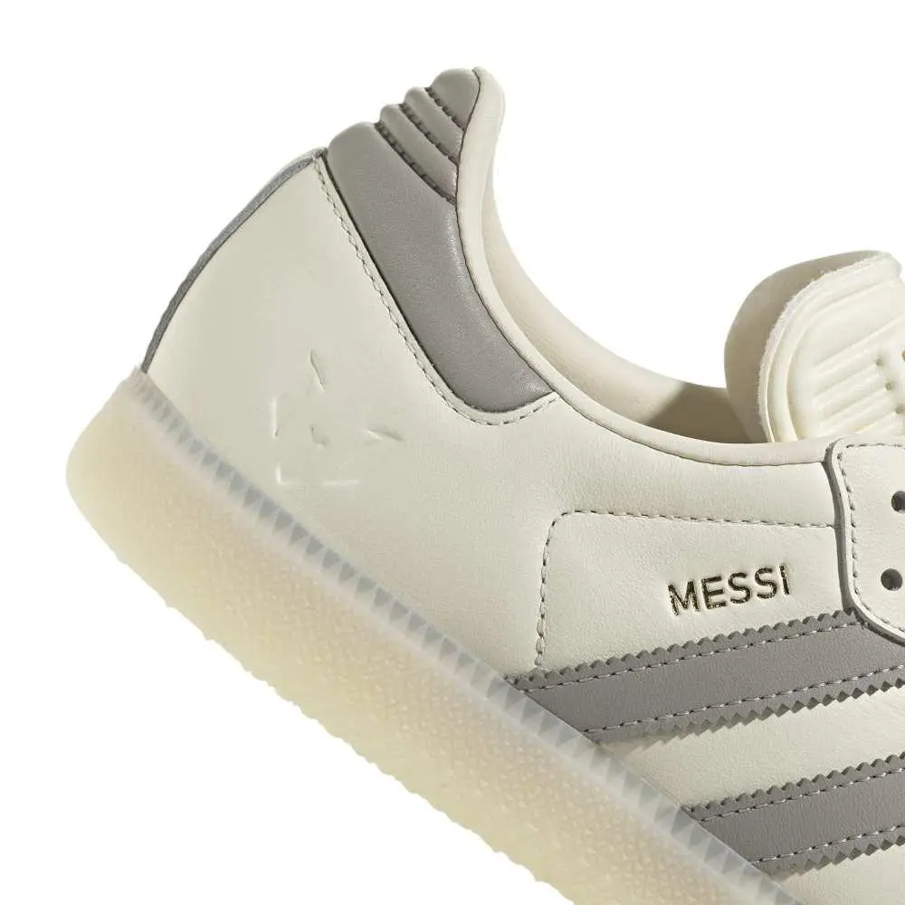 Adidas shoes - adidas Samba Messi - Samba Messi - JQ0266 - Grey, Off White 12