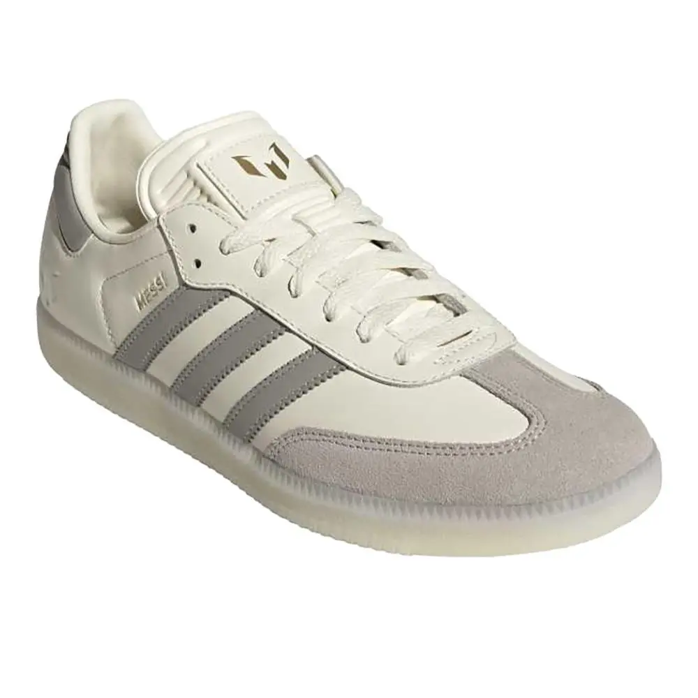 Adidas shoes - adidas Samba Messi - Samba Messi - JQ0266 - Grey, Off White 8