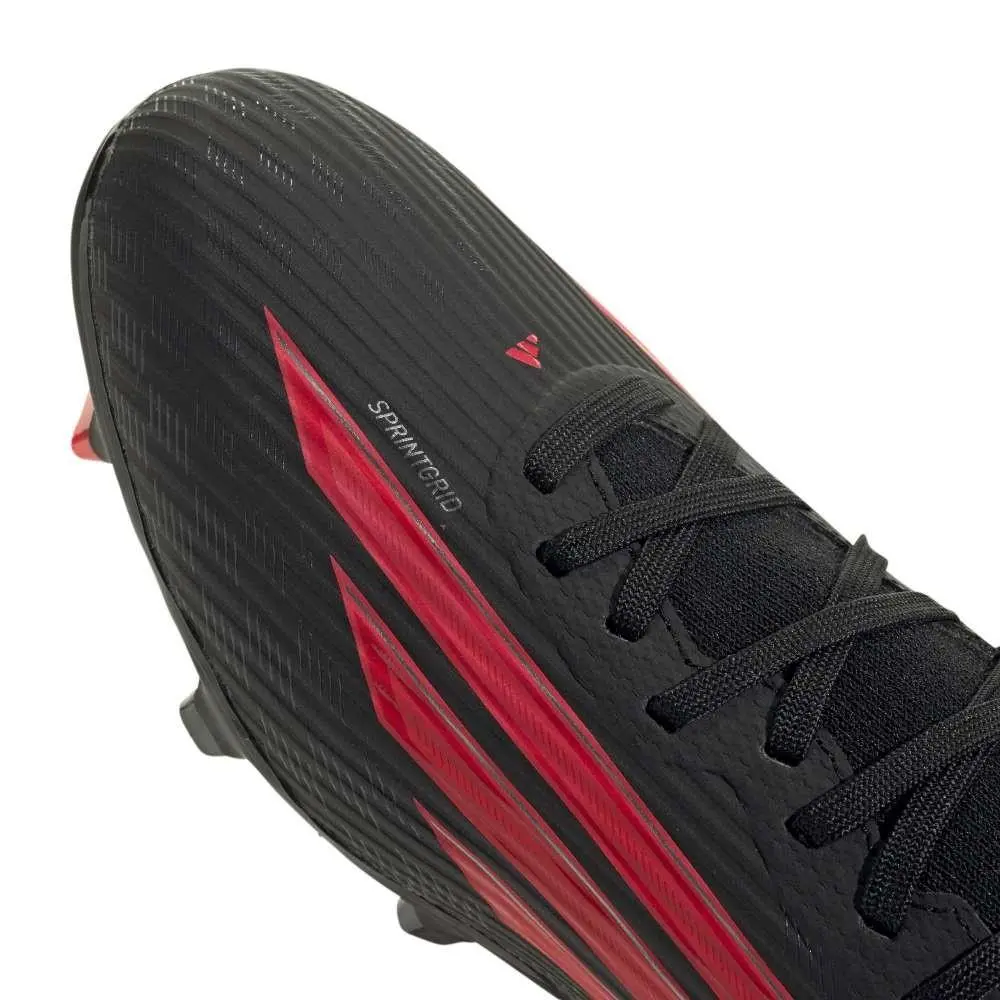 Adidas shoes - adidas F50 League Mid Cut Firm GroundMulti Ground Soccer Cleats - JR9007 - Black, Red 4