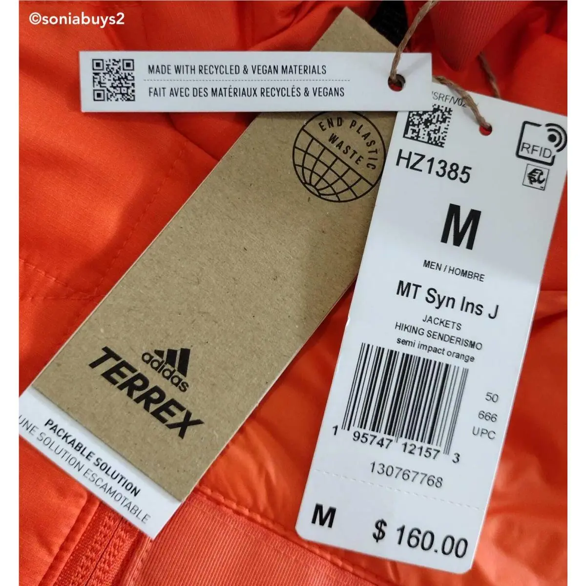 Adidas clothing - Semi Impact Orange 10