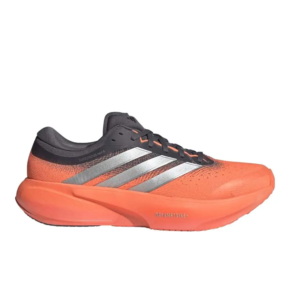 Adidas Supernova Rise 3 Running Mens Grey Sneakers Athletic Shoes JP8689