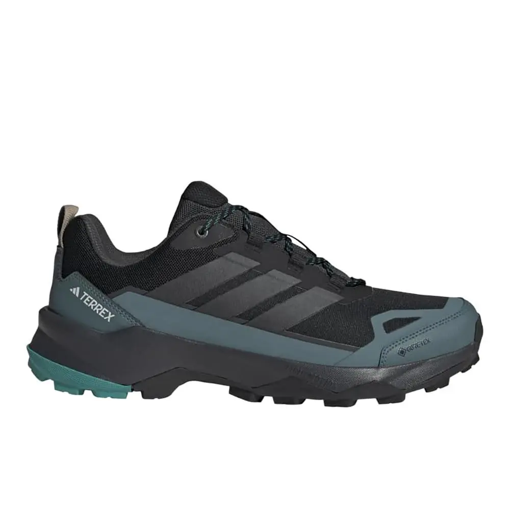 Adidas Terrex Skychaser Ax5 Goretex Hiking Mens Black Blue Sneakers Athletic S