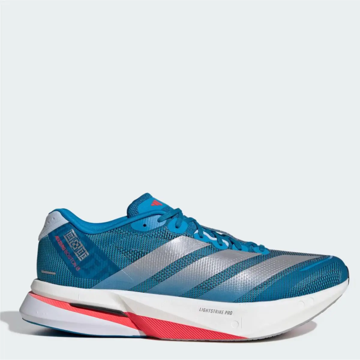 Adidas Adizero Boston 13 Running Shoes Men`s Solar Blue - JR4868