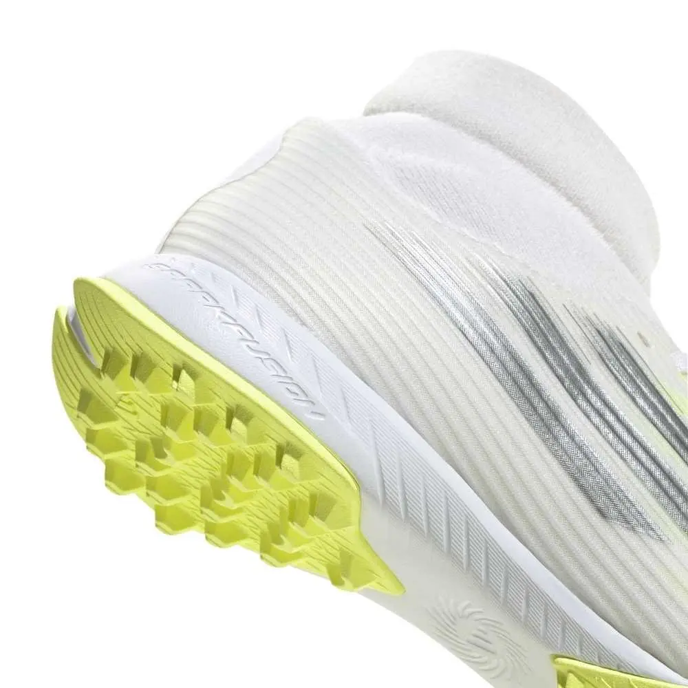 Adidas shoes - adidas F50 Sparkfusion League Mid Cut Turf Soccer Cleats - JR9004 - White, Yellow 12