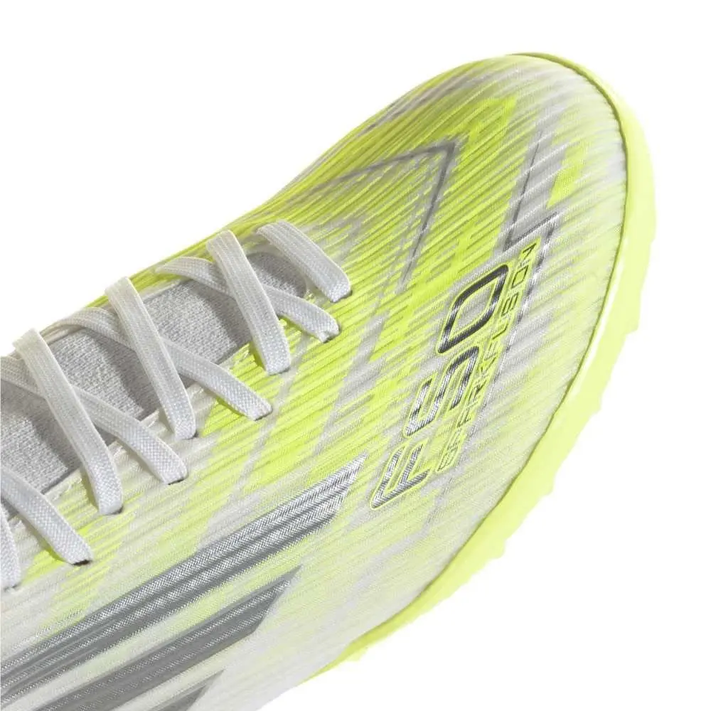 Adidas shoes - adidas F50 Sparkfusion League Mid Cut Turf Soccer Cleats - JR9004 - White, Yellow 13
