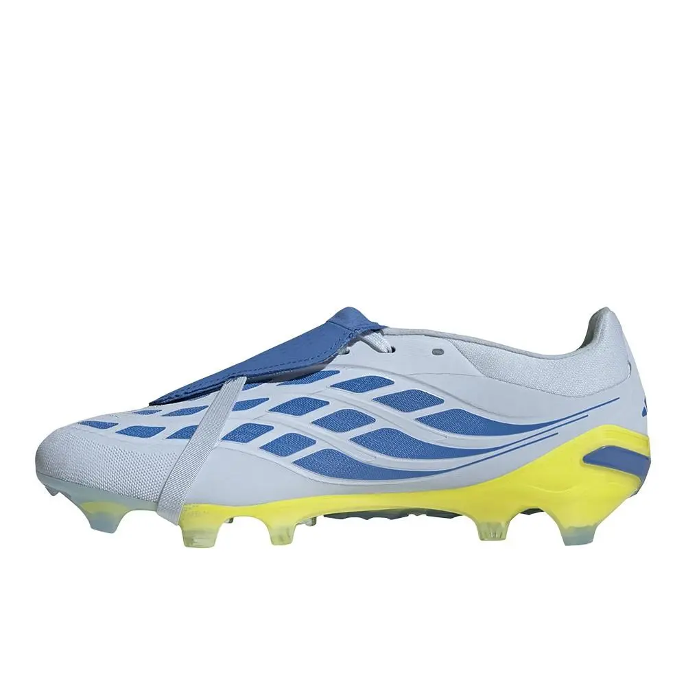Adidas shoes - adidas Predator Pro FoldOver Tongue Firm Ground Soccer Cleats - JS0951 - Blue, Yellow 9
