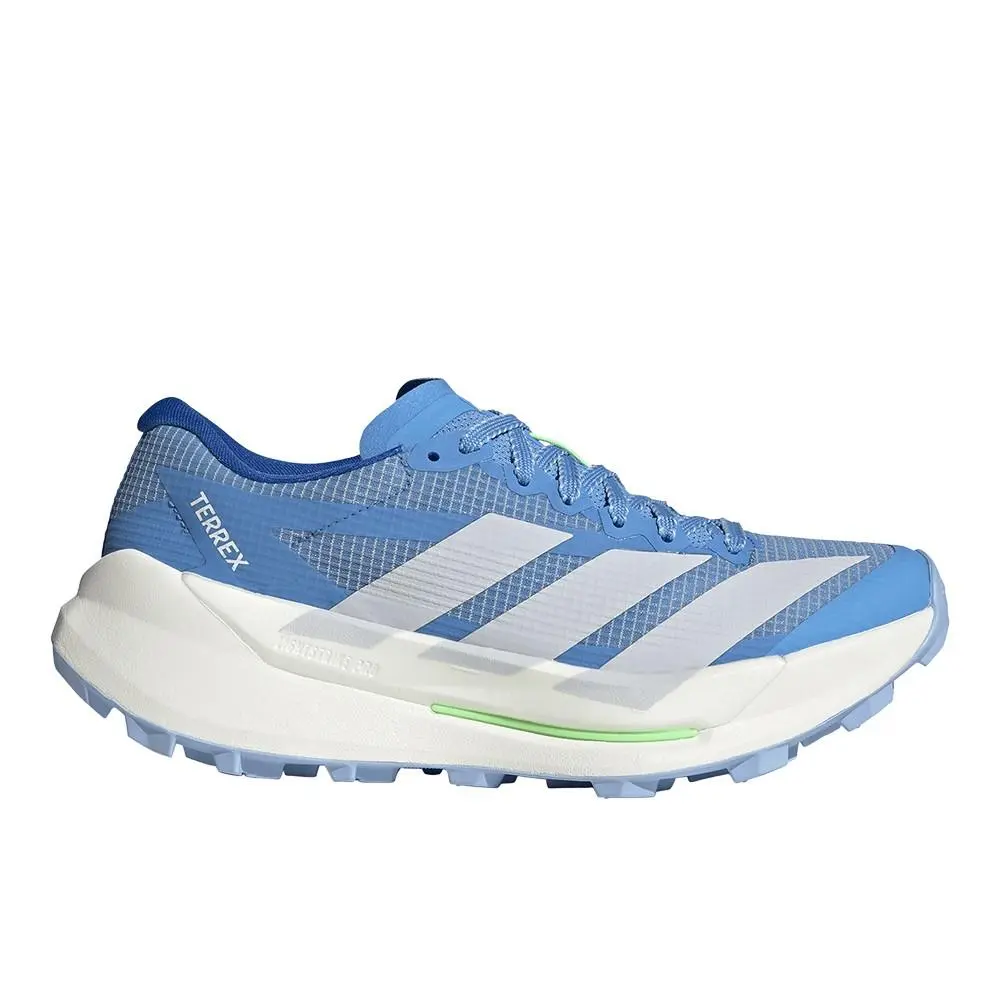 Adidas Terrex Agravic Tt Trail Running Womens Blue Sneakers Athletic Shoes JR91
