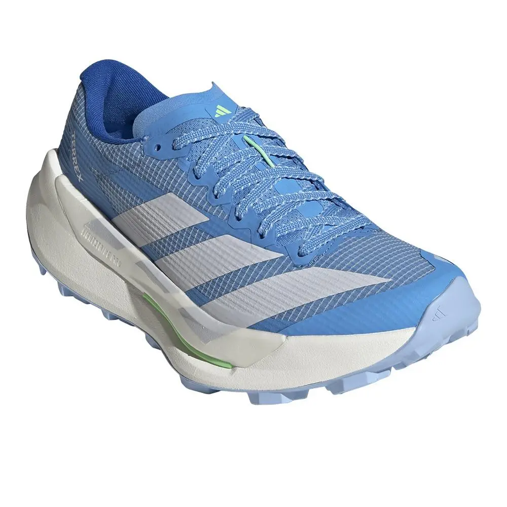 Adidas shoes - adidas Terrex Agravic Tt Trail Running - JR9112 - Blue 8