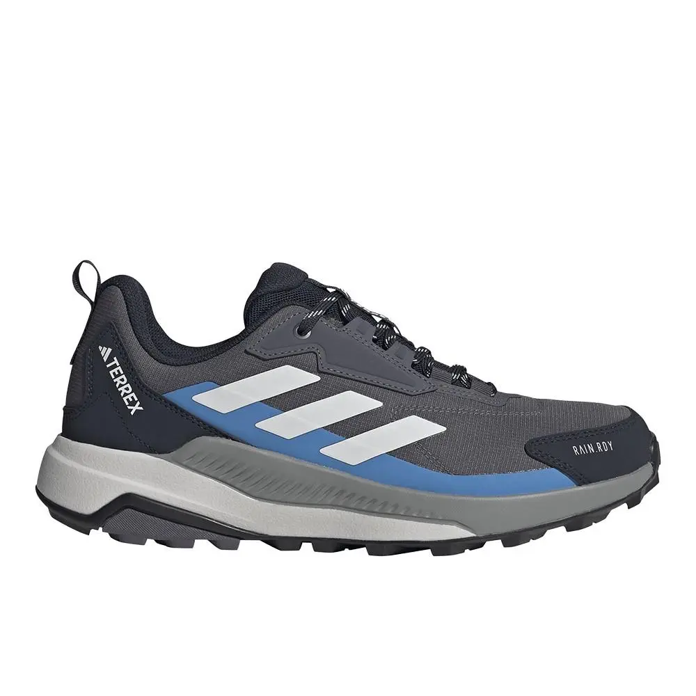 Adidas Terrex Anylander Rain.rdy Hiking Mens Grey Sneakers Athletic Shoes JR659